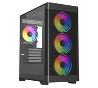 Case VIDA Zephyr V2 Torre micro ATX Nero Vetro Temperato