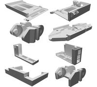 Case with RPi Mount for Prusa MK3S Compatible with Raspberry Pi 3/4