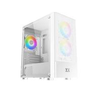 Case Xigmatek EN47772 Oreo Arctic Mini Tower Bianco FRGB Vetro Temperato