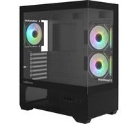 Case PC Medio tower ZALMAN Chronix V2 ZM-CHROV2BK Vetro temperato 3x A-RGB USB-C Nero - Nouvo