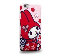 Case88 Premium Designs My Melody & Kuromi Collection 0652 Custodia/Cover Rigide/Prottetiva per Apple iPhone 6 4.7" (non Plus 5.5" !)
