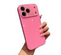 Caseative Custodia per iPhone 18 Pro Max, rossa | Protezione Crystal Camera Tinta Unita
