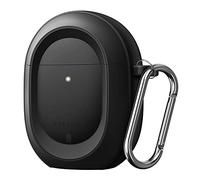 CaseBot Custodia per Pixel Buds A-Series 2021 e Pixel Buds 2 (2020), protezione robusta [LED frontale visibile] (nero)