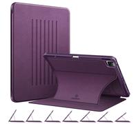 CaseBot Magnetic Case for iPad Pro 129inch 6th Generation 2022 Multiple Angle Shockproof Rugged Stand Case Soft TPU Back Cov