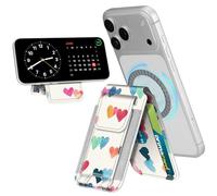 CASEBOT Portafoglio Magnetico per Magsafe,[Blocco RFID] porta carte magnetiche con Supporto Regolabile, Wallet per iPhone 17/16/15/14/13/12, (Classico)