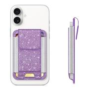 CASEBOT Portafoglio MagSafe per iPhone 16/15/14/13/12 - Portacarte Magnetico con Blocco RFID, Sottile per 6 Carte (Uomo/Donna), (viola)