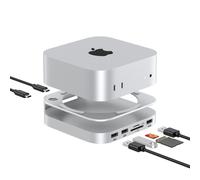 Casecentive 7-in-1 Hub in Alluminio e Supporto per Mac Mini M4/M4 Pro/M5 Pro/M6 - 8720153797030