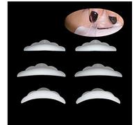 Casecover 6pcs di Bellezza del Ciglio di Sollevamento Bigodini Silicone Occhio Extension Shields Pads (Lunghezza: 4,5 Centimetri)
