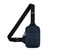 Casecret Borsa a tracolla Uomo Donna Zaino Monospalla Crossbody Borsa Sling Chest Piccola custodia per cellulare a tracolla con portafoglio impermeabile Chest Bag per iPhone Samsung fino a 7,5" Blu