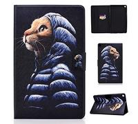 CaseFun Samsung Galaxy Tab S5e 10.5 2019 SM-T720/T725 Custodia a libro in pelle di gatto magnetica sottile Shell Flip Stand Cover antiscivolo con Auto Sleep/Wake Card Holder