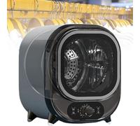 CASEGO Asciugatrice, asciugatrice ventilata, Mini asciugatrice compatta a condensatore Portatile, Perfetta per l'uso da banco o a Parete (A 220V)