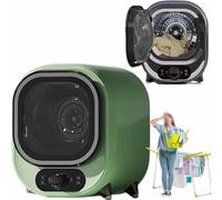 CASEGO Asciugatrice, Mini asciugatrice centrifuga, capacità di carico 0,8 kg Asciugatrice Piccola, Asciugatrice a condensatore Portatile, Asciugatrice (D 220V)