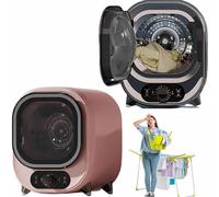 CASEGO Asciugatrice, Mini asciugatrice centrifuga, capacità di carico 0,8 kg Asciugatrice Piccola, Asciugatrice a condensatore Portatile, Asciugatrice (A 110V)