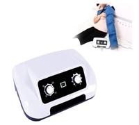 CASEGO Massaggiatori per Gambe con drenaggio linfatico, Stivali per Il Relax del Dolore e Compressione dell'Aria, massaggiatore circolatorio (Two Arms)