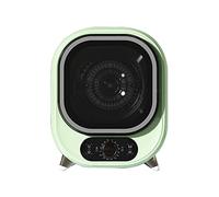 CASEGO Mini asciugatrice elettrica Portatile, asciugatrice compatta con capacità di carico Frontale con Vasca in Acciaio Inossidabile, asciugatrice (Green)