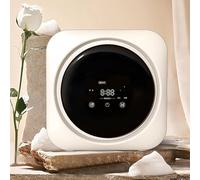 CASEGO Mini Lavatrice e asciugatrice da 3,5 Litri, asciugatrice Completamente Automatica con Fusto Interno in Acciaio Inossidabile, Perfetta per e Case (Desktop)