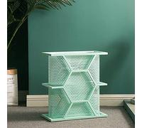 CASEGO Portaombrelli, Portaombrelli per Interni, Portaombrelli con Foro Ovale in Metallo per Ingresso con Telaio Robusto, Organizzatore Indipendente (Green)