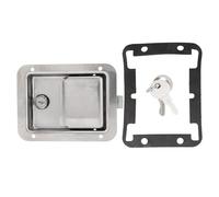 Casella degli attrezzi per camion Latch, Litch Toolbox Toolbox del rimorchio in acciaio inossibile, blocco per attrezzi per attrezzi per latch di paddle per paddle con 2 tasti per