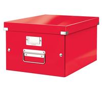 Casella di archiviazione Leitz Fare clic e archiviare 16,7 L - 28,1 x 36,9 x 20,0 cm di rosso NEW