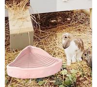 Casella di coniglio Lettiera staccabile Van Potty a forma di coniglietto per