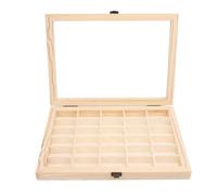 Casella di Pellicola da 35 Mm, 135 Contenitore per Film in Legno Solido Box di Stoccaggio di Film con 30 Slot, Custodia Portatile per il Film per Ordinare e Salvaguardare i