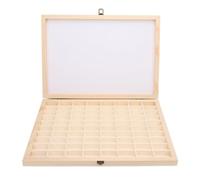 Casella di Pellicola da 35 Mm, 135 Contenitore per Film in Legno Solido Box di Stoccaggio di Pellicola con 80 Slot, Custodia Portatile per il Film per Ordinare e Salvaguardare i