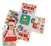 Casella Di Stoccaggio Di Natale - Contenitore Per Trattamenti Di Carta 23x16cm, Supporto Per Caramelle | Party Favor Forniture Decorativo Porta, Scatole Per Feste - Bambini Per Adulti Incontri P