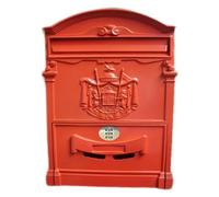 casella postale a parete, Cassetta postale da parete con serratura a combinazione multicolore 41x8,3x26 cm 16,1x3,2x10,2 pollici(J)