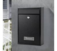 Casella Postale in Ferro Da Esterno Porta Lettere Giornali con Serratura