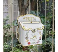 Casella postale per posta per posta a parete Vintage Post Box per la porta
