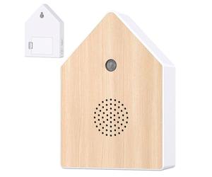 Casella sonora per uccelli, 11 x 15,2 cm, carillon per canto degli uccelli, con attivazione del movimento, versatile, per meditazione e anziani, per dormire, camera degli ospiti, bagno, corridoio