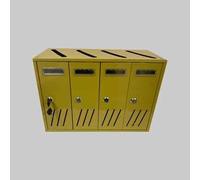 CASELLARIO POSTALE IDEAL STAR C4 mm 420x175x300h Cassette Casellari Ideal Star