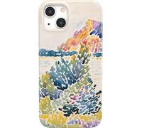 Casely Custodia per iPhone 13 | Cap Nègre | Calm Waters | The With Museum Watercolor | Compatibile con MagSafe