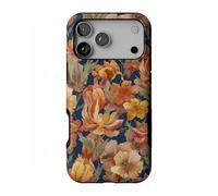 Casely Custodia per iPhone 17 Pro Max | Oro caduto | Floreale antico | Design protettivo audace | Compatibile con MagSafe