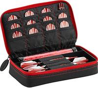 Casemaster by GLD Products Plazma - Custodia per freccette, colore: Nero con cerniera rubino, finitura rubino