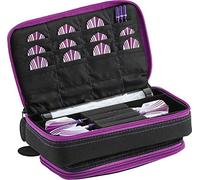 Casemaster by GLD Products Plazma Plus - Custodia per Freccette, con Cerniera e Tasca per Telefono, Colore: Nero