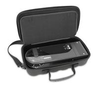 CASEMATIX Custodia da viaggio compatibile con Audio-technica AT-SB727 Giradischi portatile Sound Burger Vinile Giradischi - Include solo custodia per il trasporto con manico e tracolla, nero