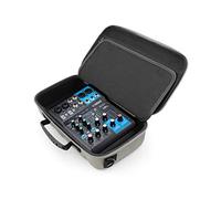 Casematix, custodia per mixer audio grigio compatibile con interfaccia audio Yamaha Mg06X MG06, alimentatore e cavi piccoli, borsa imbottita protegge dagli urti