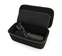 CASEMATIX Rode - Custodia per microfono compatibile con microfono dinamico Rode PodMic, microfono Shure MV7 XLR e altri microfoni a condensatore cardioide con accessori, include solo custodia per