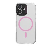 Caseme - Cover Magsafe Transparent Per iPhone 17-rosa CASEME