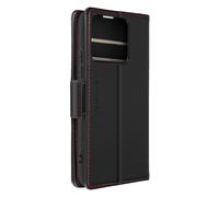 CaseMe, Custodia per Xiaomi 14 portafoglio anti-RFID supporto orizzontale, Nero
