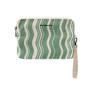 Caseme - Pochette In Tessuto Cmfabricsleevegni-verde Avorio CASEME