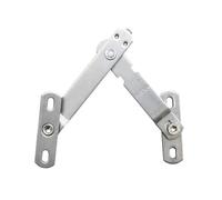 Casement Stay Latch Supporto for finestra Gancio a vento Chiusure Limitatore regolabile Fermo Vento Brace Posizione di fissaggio Tappo Blocco battente(1)