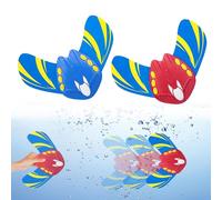 Casenly 2 PCS Giocattoli Pesci Piscina, Pesce Diavolo Giocattolo Piscina Giocattoli da Immersione Aliante Subacqueo Pinna di Pesce Regolabile per Piscine Vasche da Bagno Aree Acquatiche Esterne