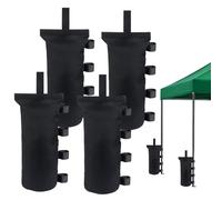 Casenly Set Di 4 Pesi Per Gazebo, Sacchi Di Sabbia Impermeabili Esterno, Oxford 600D Sacchi di Sabbia Addensata per Riempimento di Gazebo, Strutture Carport, Tende A Baldacchino Pop-Up
