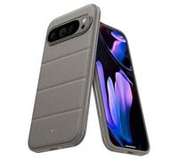 Caseology Custodia Athlex per Google Pixel 9 Pro XL, [Texture arenaria antigraffio] Cover con motivi di impugnatura laterale per Google Pixel 9 Pro XL - Active Gray