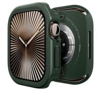 Caseology Vault Cover Compatibile con Apple Watch 10 (46 mm) - Midnight Green