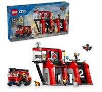 Caserma dei pompieri Lego® con camion dei pompieri