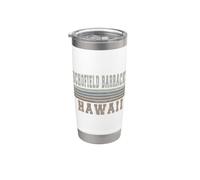Caserma retrò Schofield Hawaii Bicchiere termico in acciaio inox doppia parete