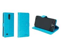 caseroxx Bookstyle-Case per Brondi Amico Vero 4G, azzurro chiaro